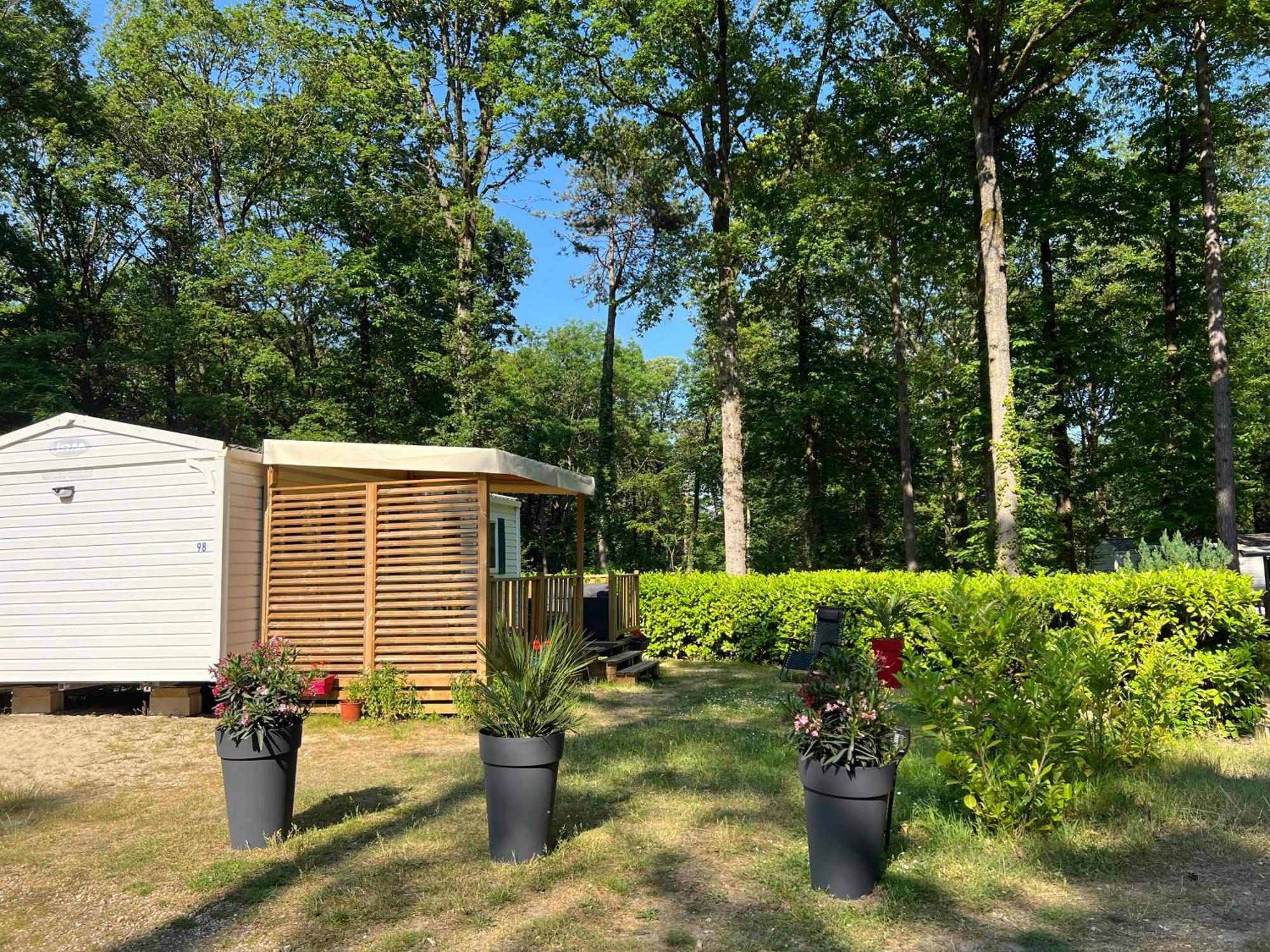 Mobil Home Saint-Chéron Exterior foto